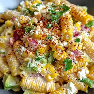 Mexican Street Corn Pasta Salad for Summer Gatherings