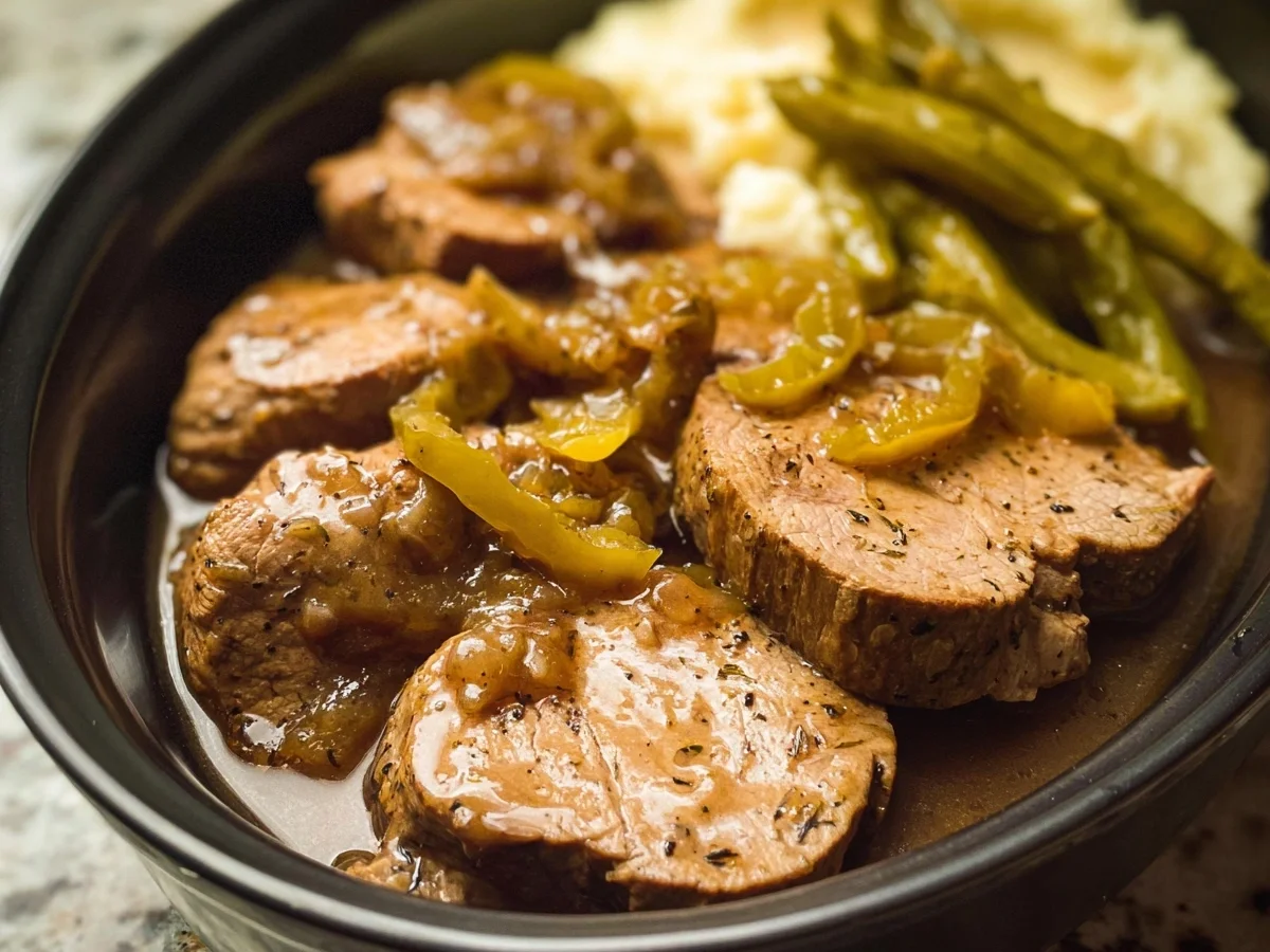 Mississippi Slow Cooker Lamb Tenderloin - Featured Image
