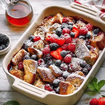 Mixed Berries Cream French Toast Bake: My Cozy Brunch Go-To