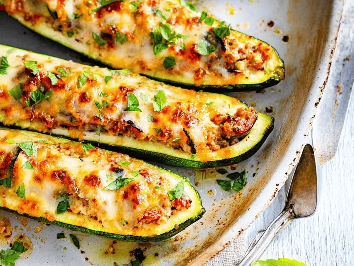 My Comforting Stuffed Zucchini (Kousa Mahshi) - Featured Image