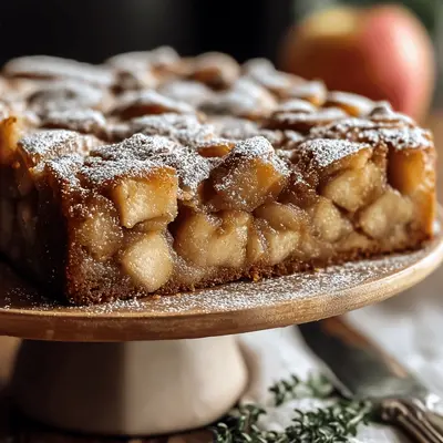 My Cozy Cinnamon Apple Cake