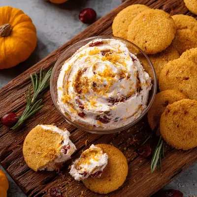 My Go-To Cranberry Cream Cheese Dip