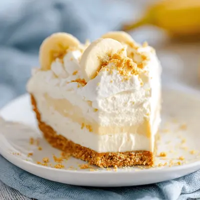 No Bake Banana Cream Pudding Cheesecake Recipe