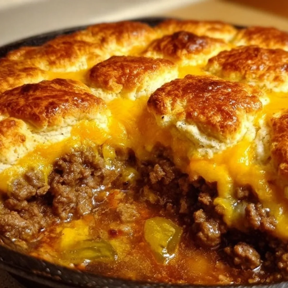 One-Pan Cheeseburger Pie: Easy Weeknight Dinner