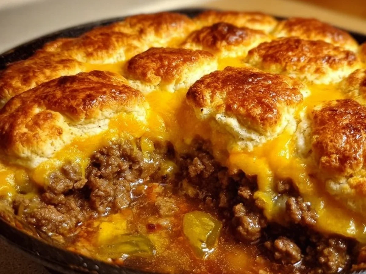One-Pan Cheeseburger Pie: Easy Weeknight Dinner - Featured Image