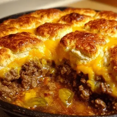 One-Pan Cheeseburger Pie: Easy Weeknight Dinner