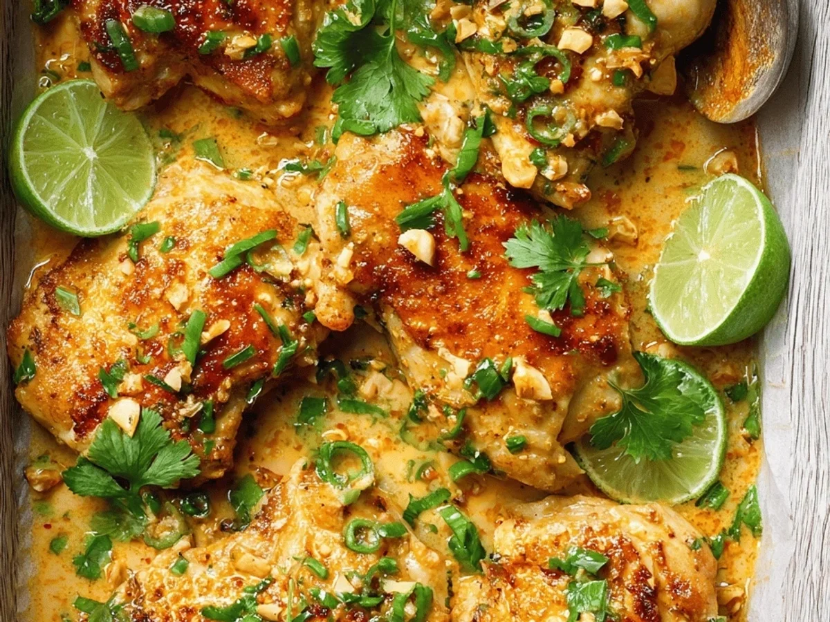 One-Pan Coconut Lime Chicken: Easy Weeknight Dinner - Featured Image