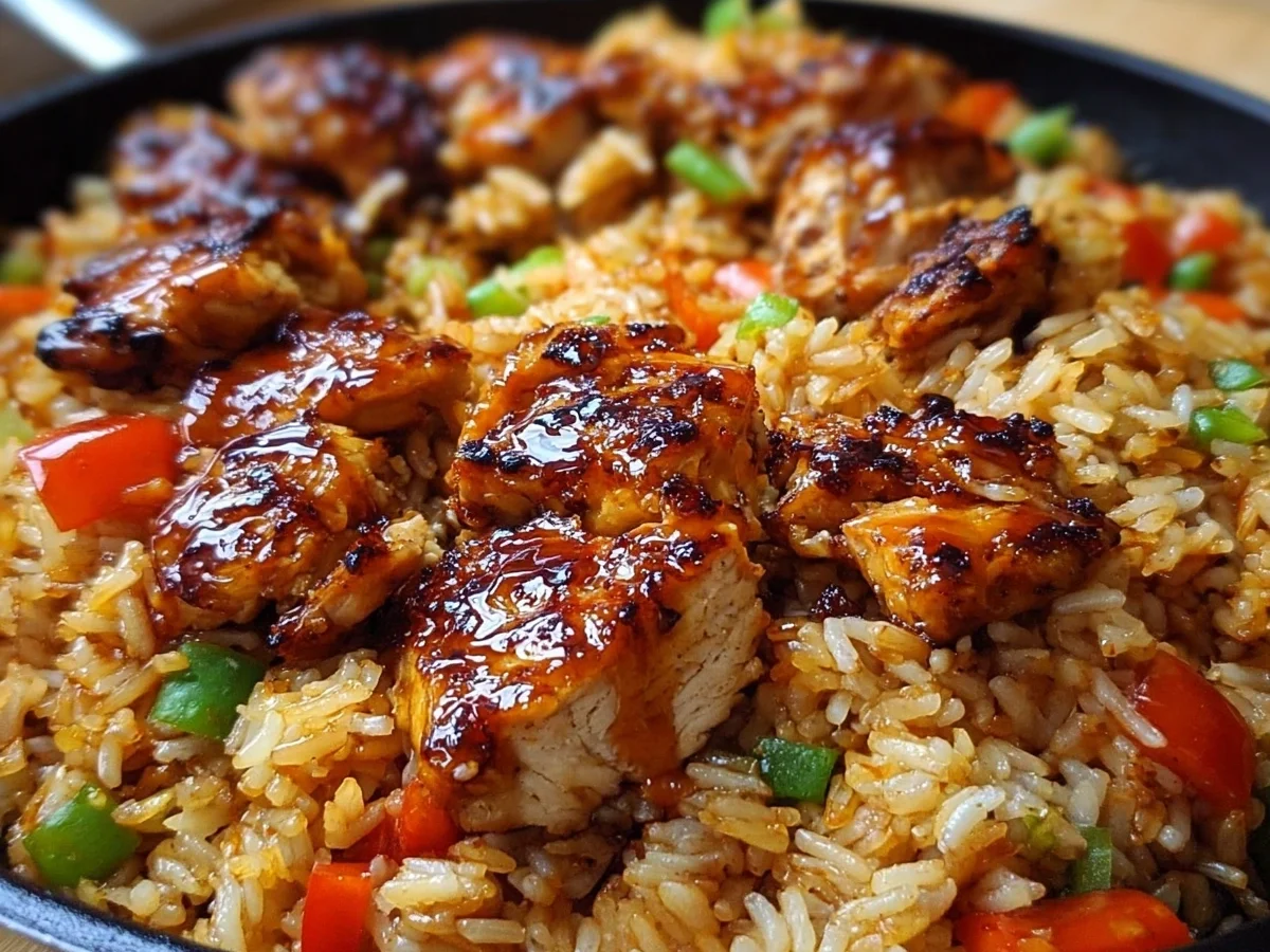 One-Pan Honey BBQ Chicken Rice: Bold & Easy Dinner - Featured Image