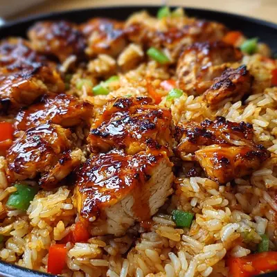 One-Pan Honey BBQ Chicken Rice: Bold & Easy Dinner