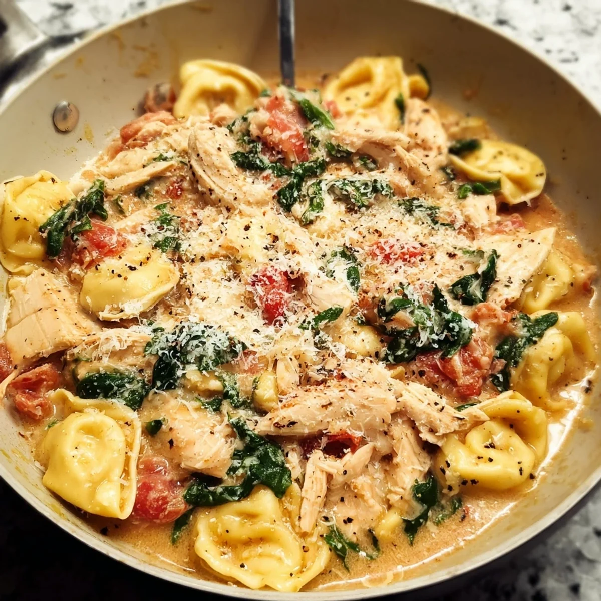 One-Pan Tortellini with Chicken: Easy Weeknight Meal