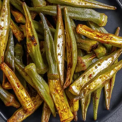 Oven Roasted Okra – Crispy & Healthy Side Dish