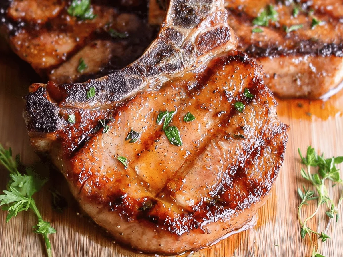 Perfect Pork Chop Marinade Recipe: Tender and Flavorful - Featured Image