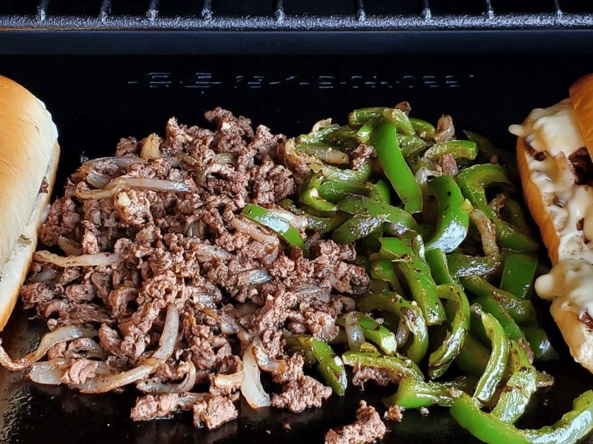 Philly Cheesesteak on Blackstone: Sizzling Perfection - Featured Image
