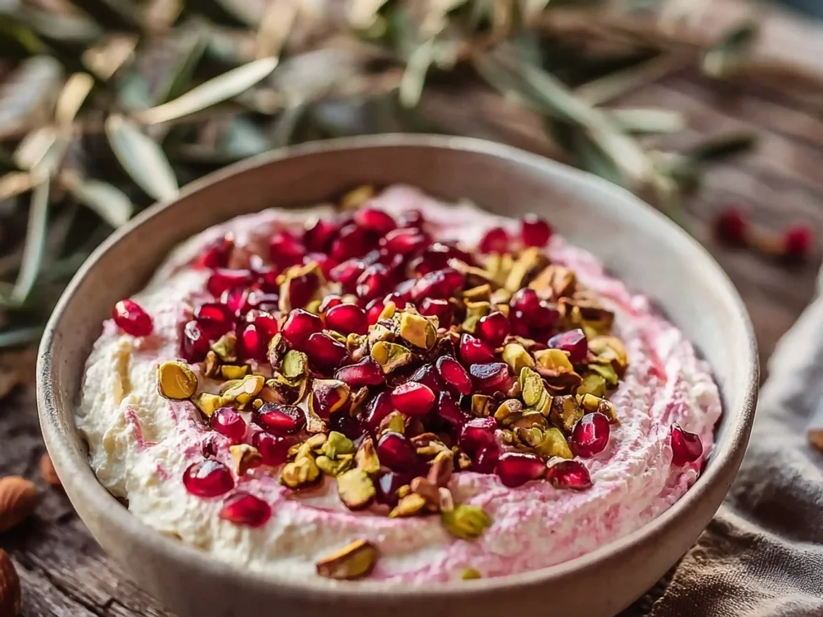 Pomegranate Pistachio Whipped Feta: Tangy, Creamy Dip - Featured Image