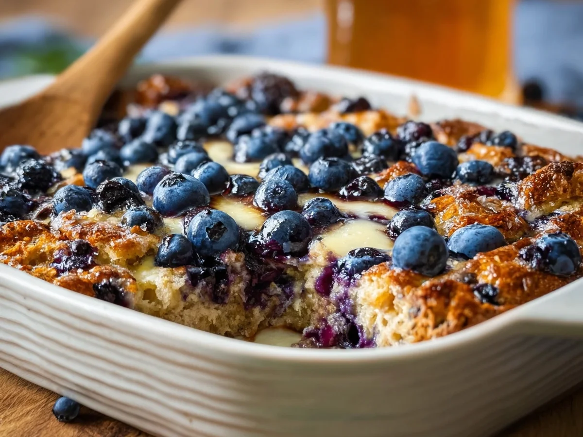 Protein-Packed Blueberry Cottage Cheese Breakfast Bake - Featured Image