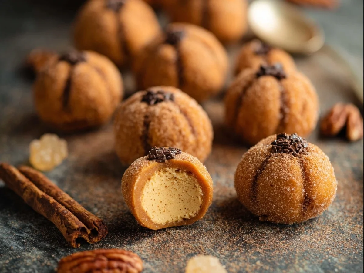 Pumpkin Cheesecake Truffles: Creamy Fall Bites - Featured Image
