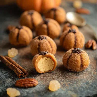 Pumpkin Cheesecake Truffles: Creamy Fall Bites
