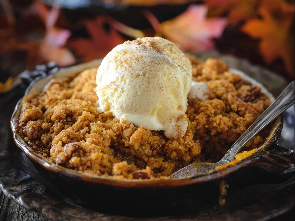 Pumpkin Pie Crisp: Rustic Streusel Topping - Featured Image