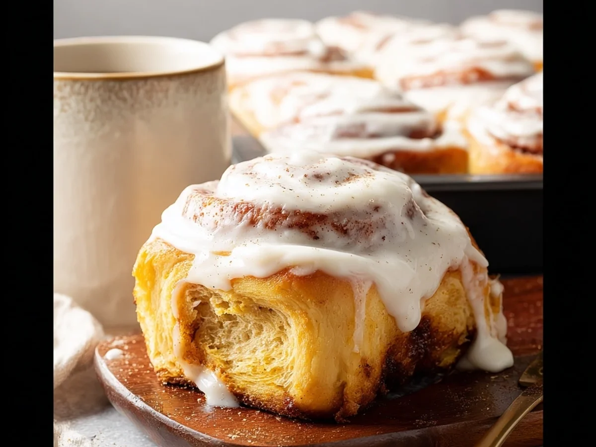 Pumpkin Spice Cinnamon Rolls: Autumn's Sweet Embrace - Featured Image