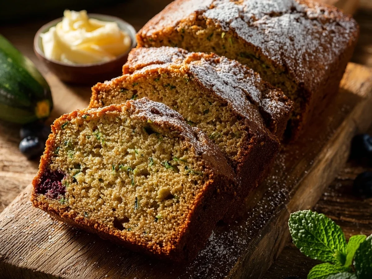 Quick Air Fryer Zucchini Bread: Moist & Simple - Featured Image