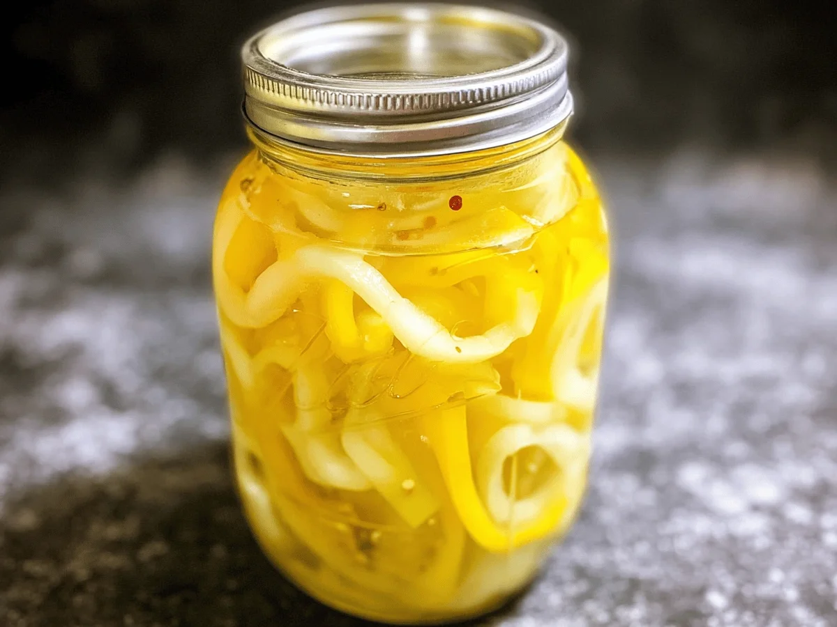 Quick and Easy Pickled Peppers Recipe - Featured Image