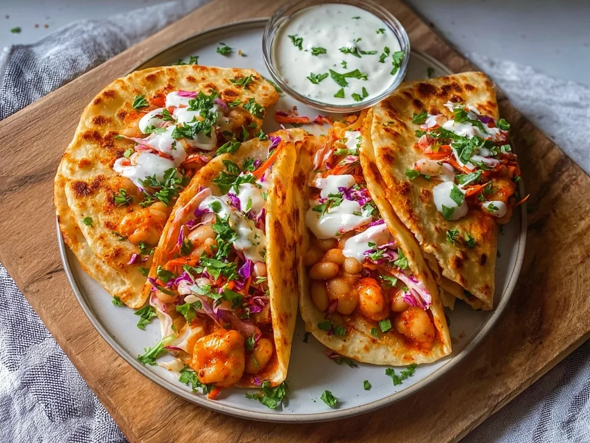 Quick Buffalo White Bean Tacos: Plant-Based Dinner - Featured Image