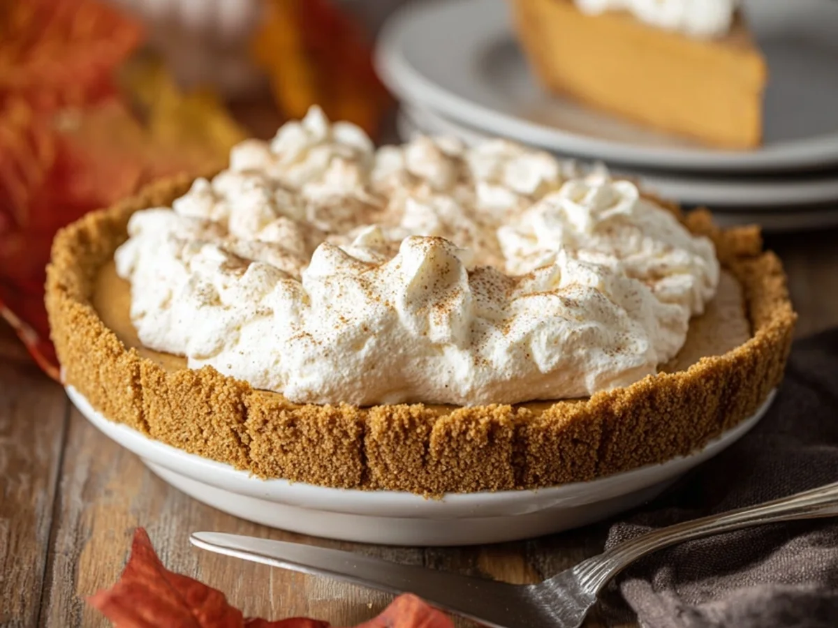 Quick Easy No Bake Pumpkin Pie: My Autumn Delight - Featured Image