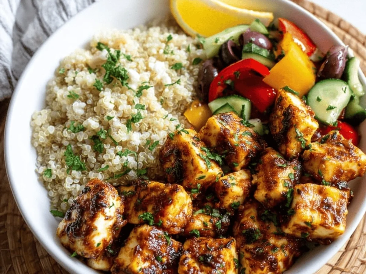 Quick Healthy Sheet Pan Chicken & Veggies Dinner - Featured Image