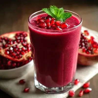Quick Pomegranate Smoothie: 5-Minute Refreshing Zest