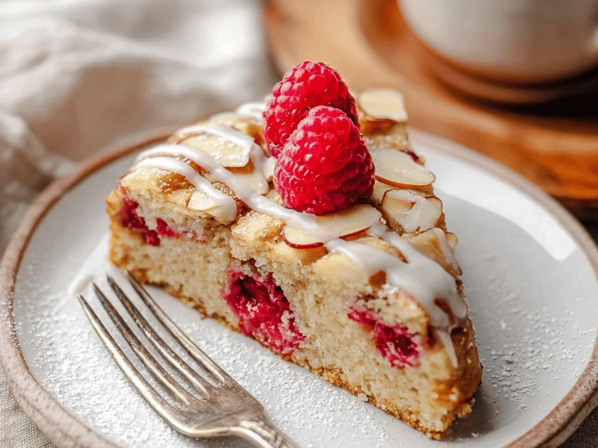 Raspberry Almond Cake: A Hug in Every Slice - Featured Image