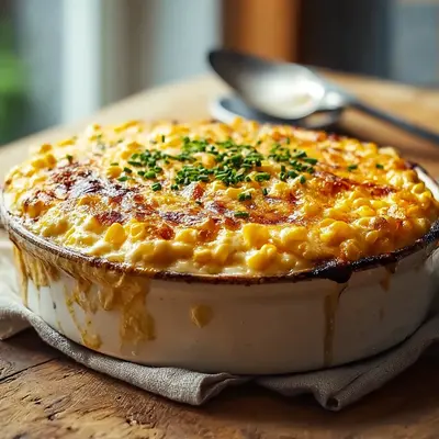 Rich Cream Cheese Corn Casserole: Easy Baked Side