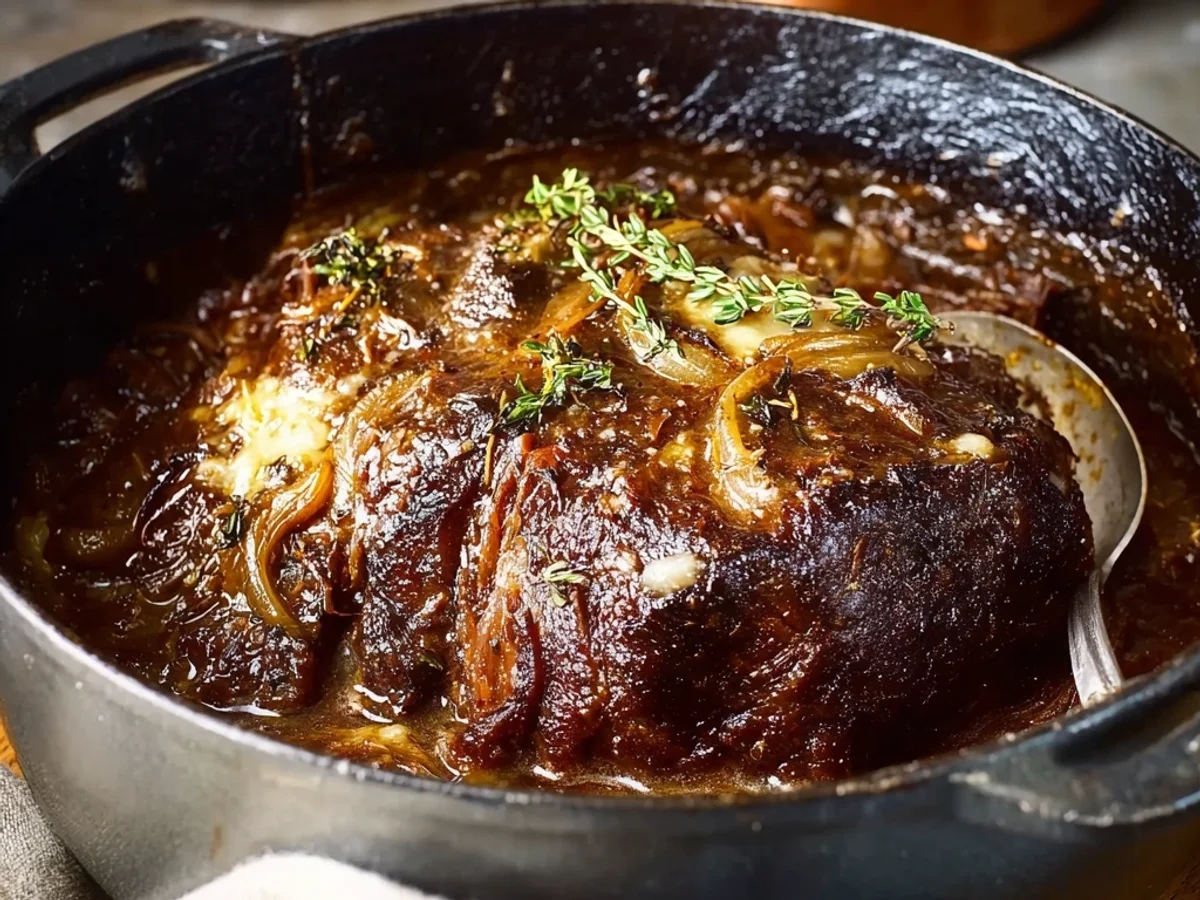 Rich French Onion Pot Roast: Easy Comfort Food - Featured Image