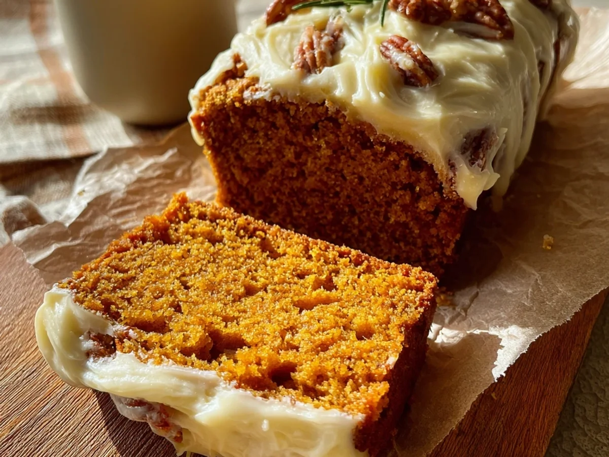 Rich Frosted Pumpkin Bread: Simple Autumn Treat - Featured Image