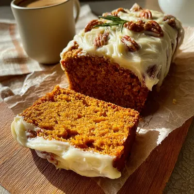 Rich Frosted Pumpkin Bread: Simple Autumn Treat