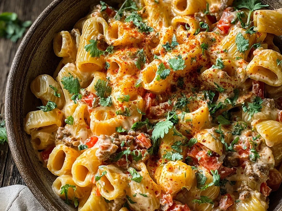 Rotel Pasta Fiesta: Creamy Tex-Mex One-Pot Wonder - Featured Image