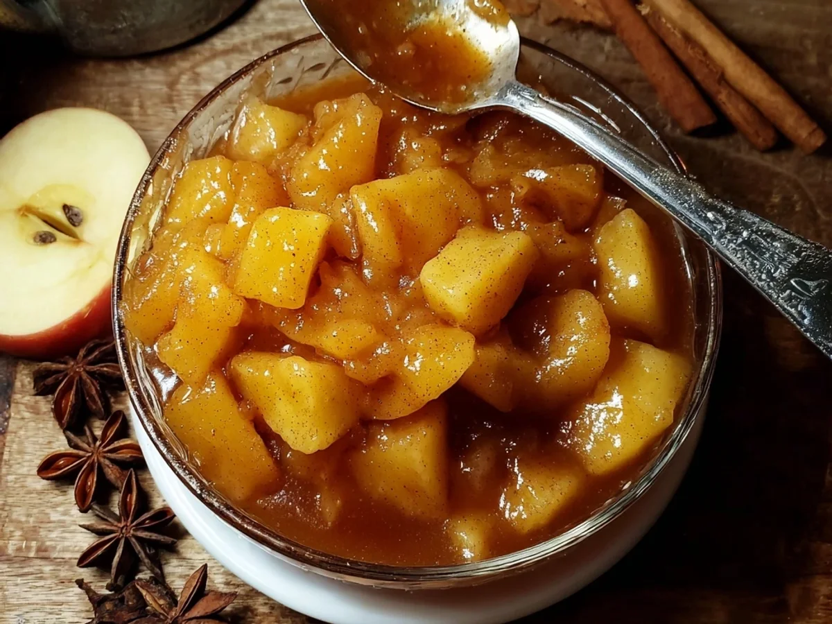 Rustic Apple Pie Filling with Warm Spices - Featured Image