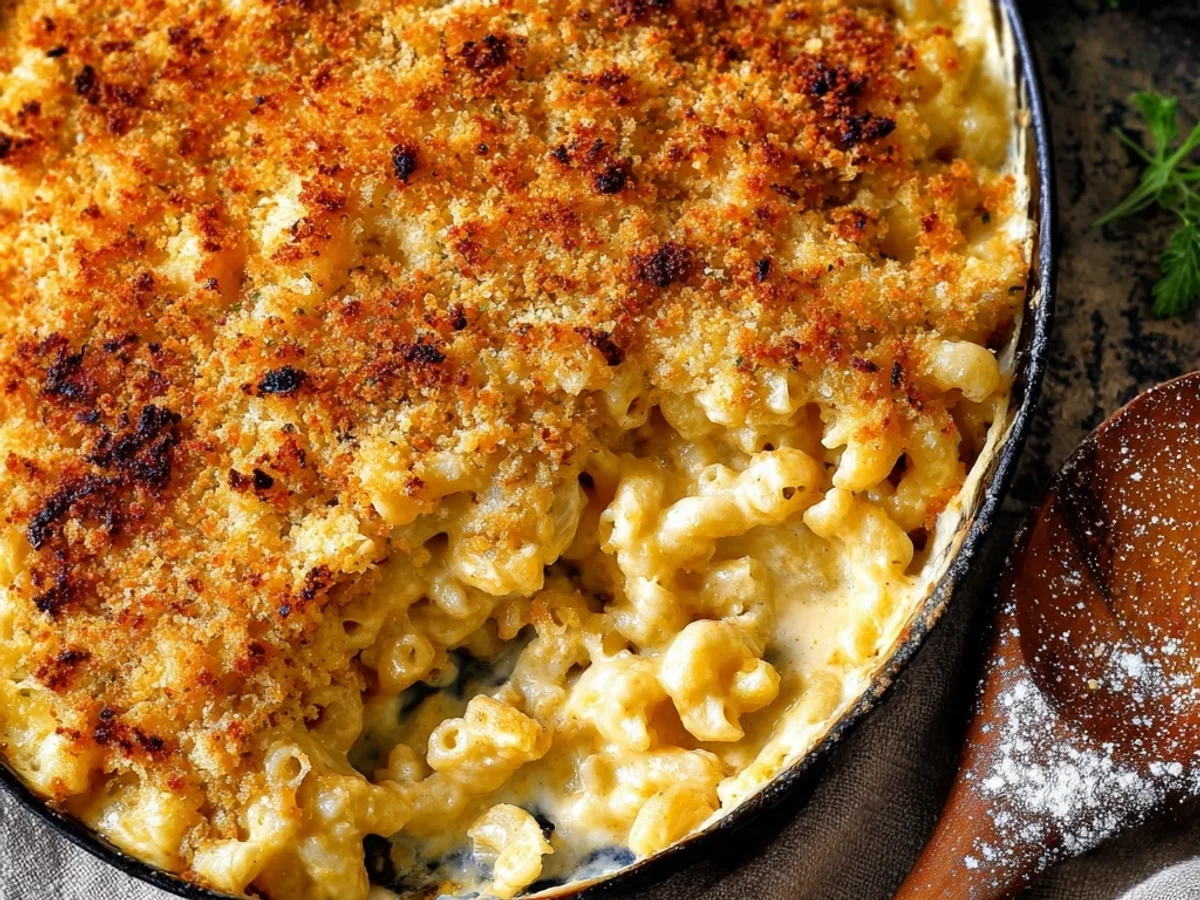 Rustic Baked Mac and Cheese: Golden Cheesy Goodness - Featured Image