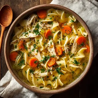 Rustic Chicken Noodle Soup: My Classic Recipe