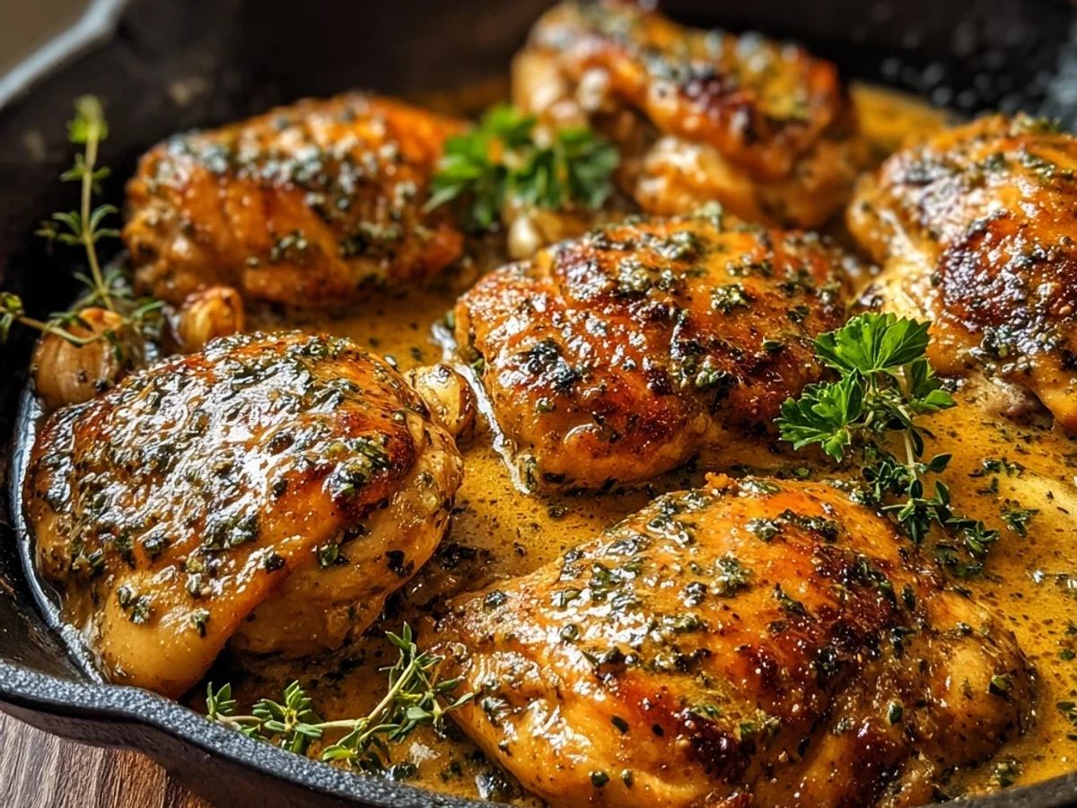 Rustic Cowboy Butter Chicken Dinner - Featured Image