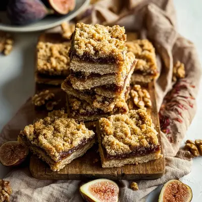 Rustic Homemade Fig Bars: A Sweet Childhood Rewind
