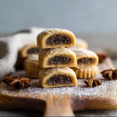 Rustic Homemade Fig Newton Cookies Recipe