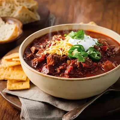 Rustic Venison Chili Recipe: A Hearty Winter Bowl