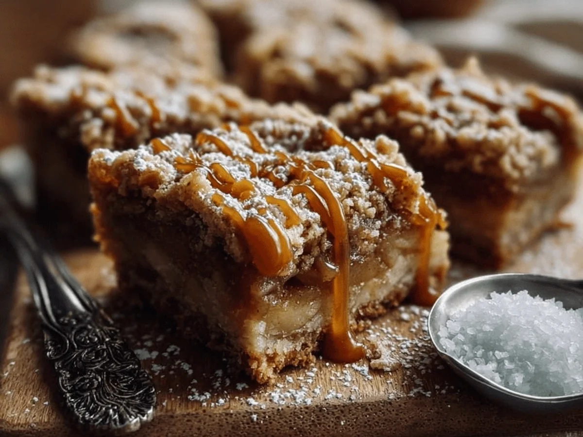 Salted Caramel Apple Crumble Bars: My Favorite Fall Treat - Featured Image