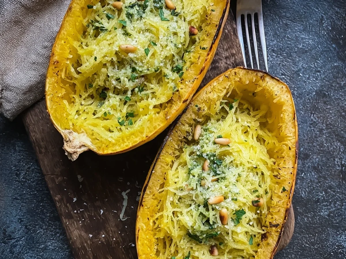 Savory Spaghetti Squash Bake with Herbs - Featured Image