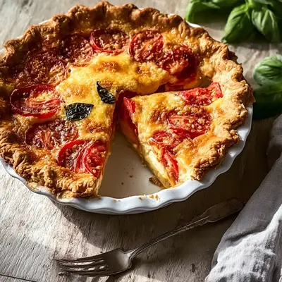 Savory Tomato Pie: A Summer Treat