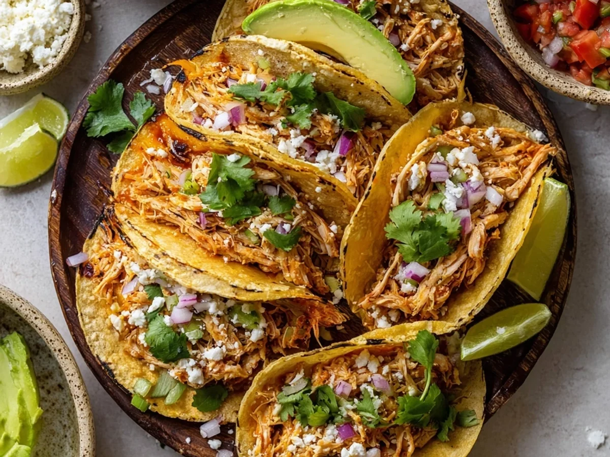 Simple Crockpot Chicken Tacos: Weeknight Delight - Featured Image