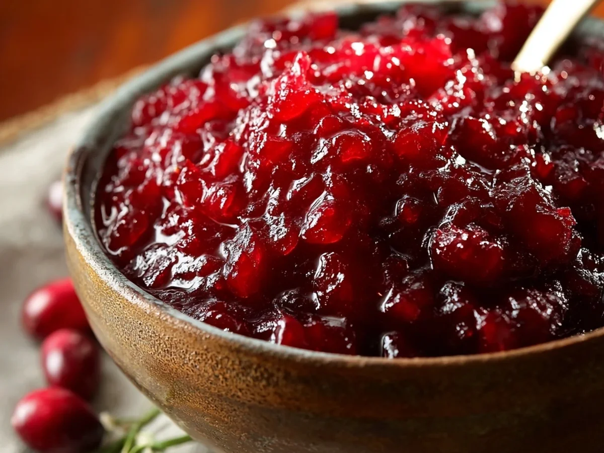 Simple Homemade Cranberry Sauce: Tangy & Fresh - Featured Image