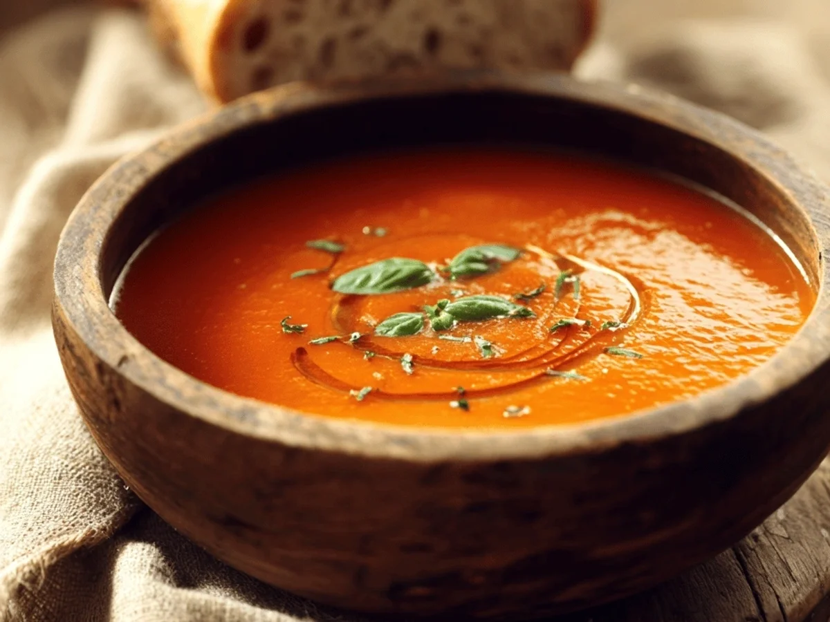 Simple Homemade Tomato Soup: A Cozy Kitchen Hug - Featured Image