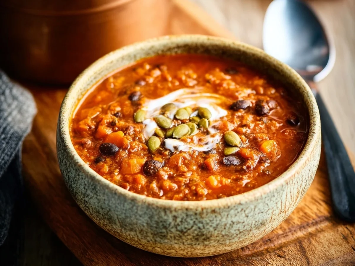Simple Pumpkin Chili Recipe: Hearty & Flavorful - Featured Image