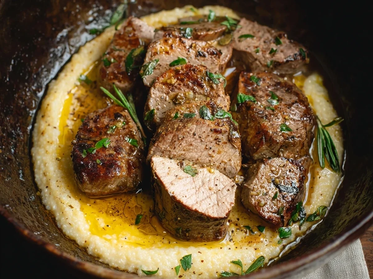 Slow-Cooked Herb Crockpot Lamb Tenderloin - Featured Image